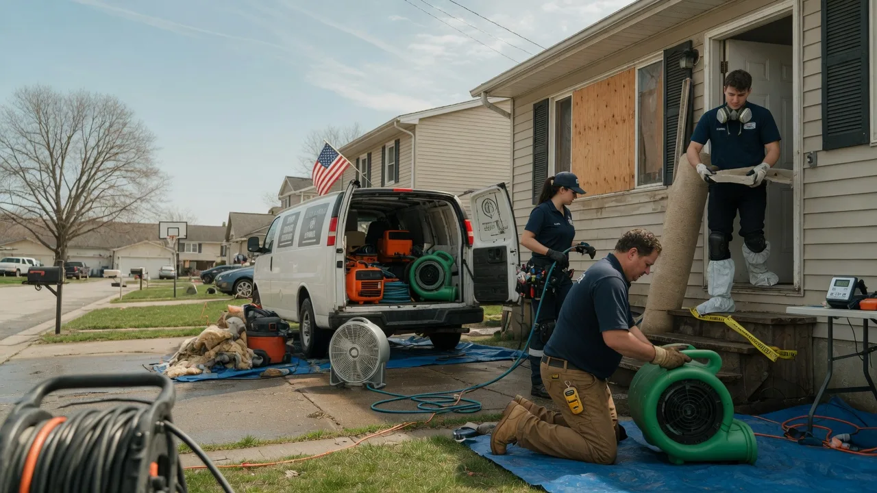 Water Damage Restoration in Litchfield, OH near me